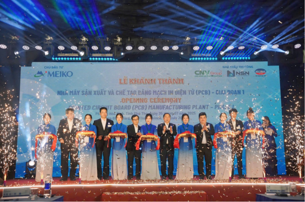 Japan's PCB Giant Meiko Commences Production at Vietnam's 5th Factory; $350M Phase 2 Project Underway​